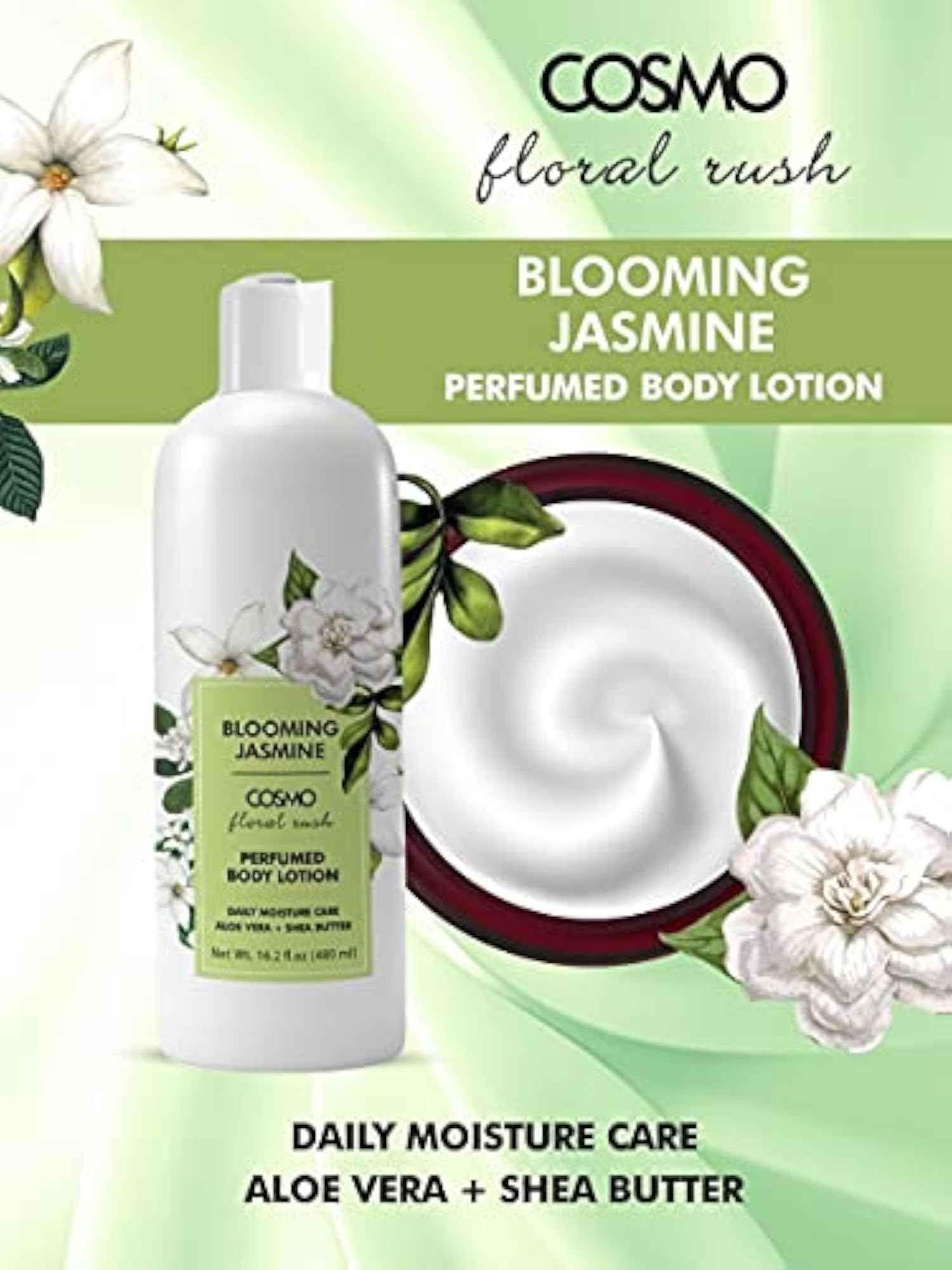 Blooming Jasmine Perfumed Body Lotion, Daily Moisture Care